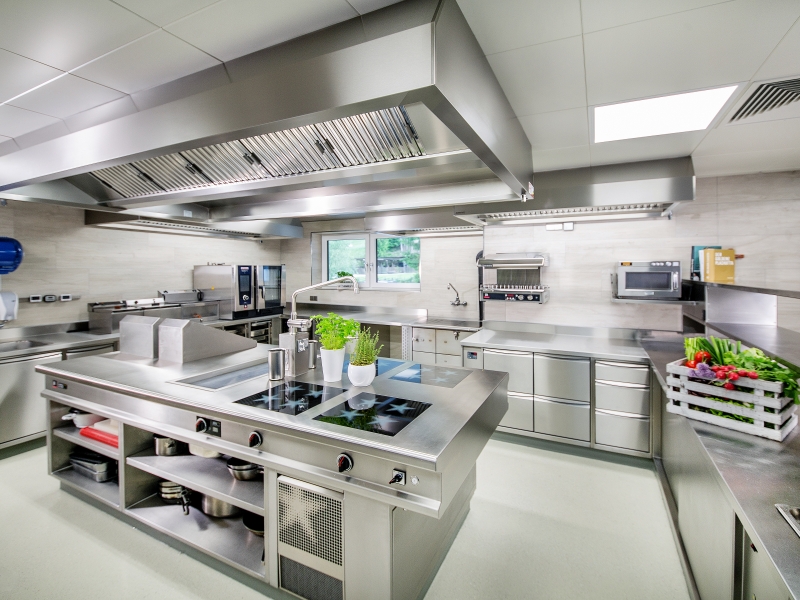 Gasthaus Bachwirts neue Gastroküche mit Metagro-Verbauten und Menüsystem