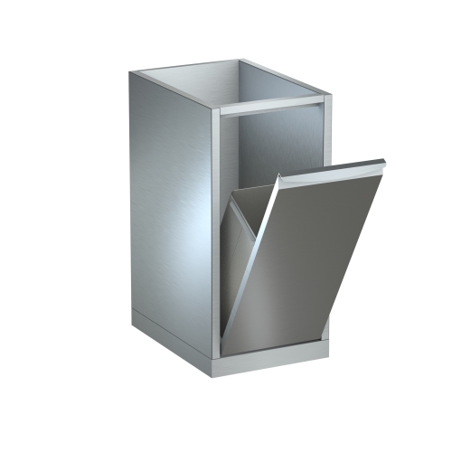 Rendering von Müllkipper/Arbeitsschrank für Barbereich